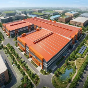 Prefabricated Steel Warehouse Workshop Industrial Building Metal Frame Structure Fast Installation Solution