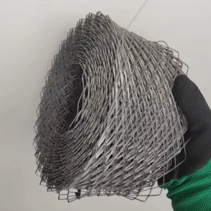 Premium Galvanized Steel Reinforcement Block Mesh Expanded GI Coil Mesh for Wall Construction and Structural Support