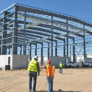 Premium Quality Light Steel Structure Construction Building Materials with Welding Services ISO Certified Contractors