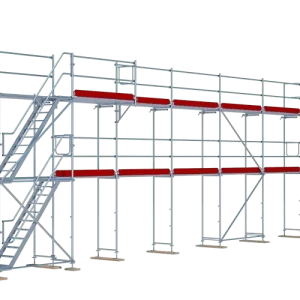 Premium Steel Construction Scaffolding Strong Commercial Project Material