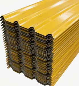 Prepainted Aluminized Plate Corrugation DX51D Zinc Coated Colorful Roofing Sheet Metal Sheet