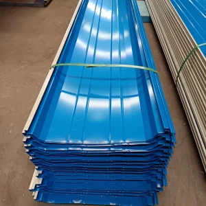 Prepainted Colored Galvanized Iron Roofing Sheet Price Zinc Aluminium Gi Corrugated Steel Sheet Metal Roof Sheet