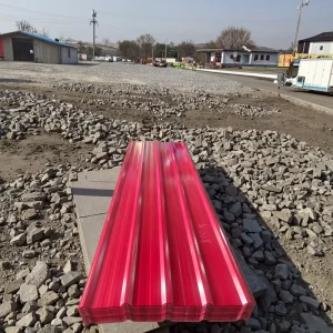 Prepainted GI Iron Sheet PPGI Roof Tiles Color Coated Galvanized Corrugated Metal Steel Sheet