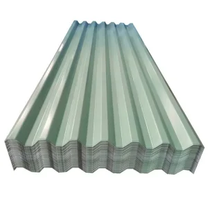 Prepainted Galvanized Corrugated Steel Sheet 0.45x1000mm Color Coated GI Roofing Sheet For Building Construction ASTM Standard