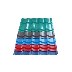 Price Color Coated Metal Roof Sheets Accessories Bending Cutting and Welding Services Certified by Bis and Ks