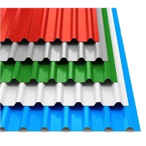 Price GI Galvanized Roofing Materials Sheet Metal Corrugated Galvanized Steel Roof Panel