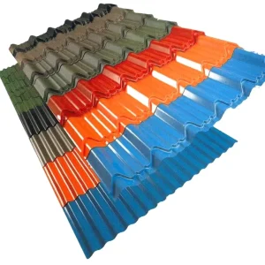 Price Galvanized Corrugated Roofing Sheets Color Coated Metal Roofing Steel Sheet for Sale