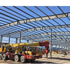 Price Structural Steel Construction Building Materials for Steel Workshop Factory Warehouse Galvanized Surface Easy