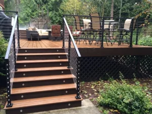 Prima High Quality Durable Metal Balcony Railings with Stylish Rope Design for Modern Safety