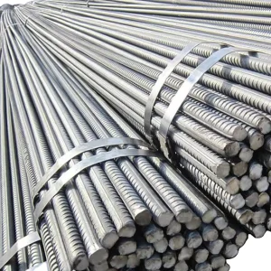 Prime Quality Construction Building Material HRB400 HRB500 Steel Structure Rod Rebars ASTM Cutting Bending Welding 1m 12m Length
