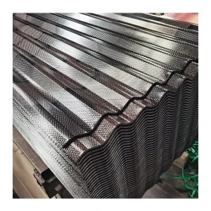 Prime Z30 Z275 Zinc Aluminium Corrugated GL Steel Sheet Astm A792 Galvanized Roof Sheet Metal Iron GI Cutting Welding