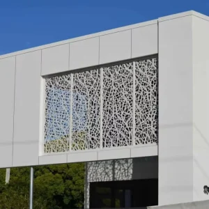 Privacy Metal Window Fence