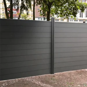 Privacy WPC Fence Panels for Outdoor Garden Patio UV Resistant Waterproof Rot Proof