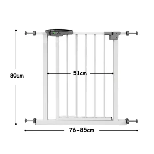 Probebi SG002 Metal Baby Safety Door Stair Gates Baby Safety Gate for Child and Kid