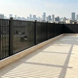 Production of Aluminum Alloy Fences for Park Landscapes and Aluminum Art Railings for Road protection