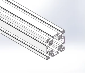 Professional 8080 Aluminum Profile T Slot V Slot Extrusion Aluminum Frame 6000 Series Decorations Welding
