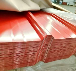 Professional Colorful Coated Roof Steel Tiles Color Steel Tile Galvanized Roofing Sheet