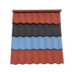 Professional Modern Heat Resistant Corrugated Stone Coated Metal Roof Tiles AZ150 DX51D Roofing Sheet