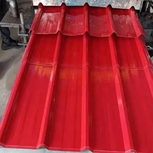 Profiled Steel Sheet Corrugated Metal Roofing Panels PPGI Corrugated Metal Roofing Sheet Color Steel Roof