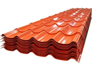 C8 Steel Z275 Aluzinc Corrugated Roofing Sheet Color Coated Galvanized PPGI PPGL Iron Metal Sheets with Cutting Service