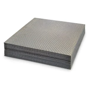 Q235 Q355 Anti Slip Checkered Steel Plate 1.5-12.7mm Diamond Lentil Pattern Metal Sheet for Flooring and Stairs