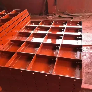 Q235 Reusable High Strength Construction Formwork Panel for Villa Building Concrete Adjustable Column Steel Formwork