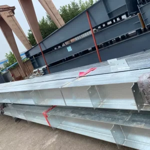 QCF112 Prefabricated Metal Frame Steel Structure Building H Shape PEB Column/Beam Construction Steel Warehouse