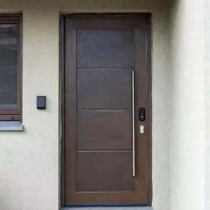 Quality Metal Entrance Door with Reinforced Steel Structure