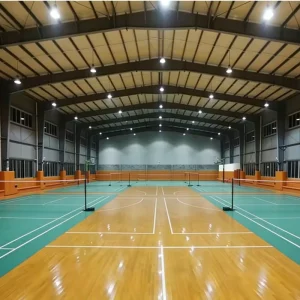 Quick Assembly Steel Building Systems for Heavy Duty Storage Warehouse Manufacturing Plant and Large Stadium