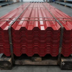 RAL 7035 Prepainted Galvanized Steel Corrugated Sheet PPGI Color Coated ASTM Z61 Z90 0.12 0.13mm Hard Metal Roof Tile Steel