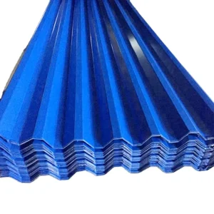 RAL Color Coated 24 26 28 30 Gauge Metal Roof Sheets Steel Shingles Lightweight Zinc Corrugated Roofing Tiles Plate Panel