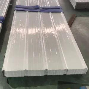 RAL Color Coated Corrugated Galvanized Steel Sheets Customizable Colors Cutting Bending for Industrial Roofing Wall Panels