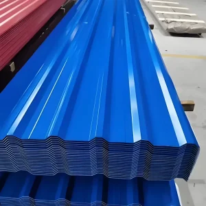 RAL Color Coated Zinc Metal Plate Roofing Sheet Corrugated Galvalume Steel ASTM Pre-Painted Iron for Welding Bending