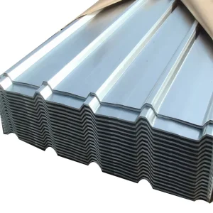 RAL Color Prepainted Corrugated Steel Roof Sheet PPGI Color Coated Roofing Sheet for Warehouse Factory Building Construction