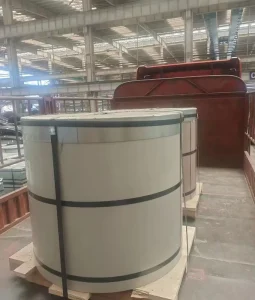 RAL1017 Zinc Yellow S350gd HDP 0.5mm-1.0mm BIS Certified Full Hard Prepainted Steel Coil