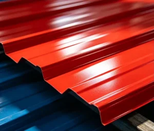 RAL3003 Ruby Red TS300GD+AZ150 Structure Prepainted Steel Sheet Ppgl 0.5*1200*C BIS Certified