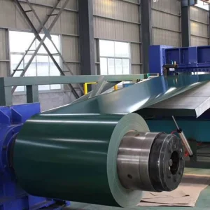 RAL5023 BIS Certified PPGI Prepainted Galvanized Steel Coil for Water Treatment Plant Infrastructure Building