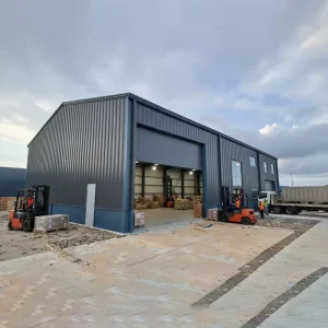 Ready Made Light Steel Frame Industrial Grade Enhanced Anchoring Metal Building Kit Structural Steel Warehouse