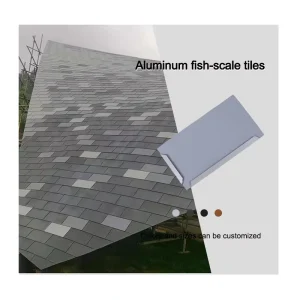 Rectangle Aluminum Alloy Roof Panel Waterproof Heat Insulating Anti Corrosion Fire Resistant Easy Install Wall Factory Direct