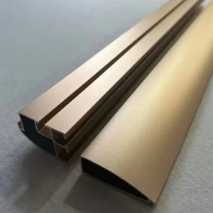 Reliable Sparkling Extrusion Aluminum Profile for Decorations with Good Production Line