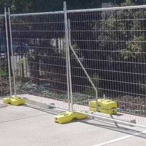 Removable Australian Temporary Event Fencing, Heat-Treated Iron with Galvanized Surface