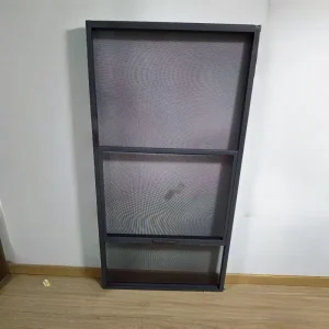Removable Triple Sliding Stainless Steel Security Mesh Window Screen Metal Corner Protector Custom Size Supported Insect