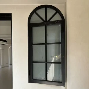 Replacement Window Steel Arched Window Factory Manufacturer Custom Steel Windows Modern Design Steel Lattice Factory Slim