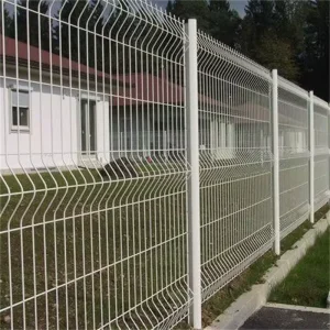 Residential 3D Fence Panel Garden Yard Perimeter Security Welded Wire Fencing