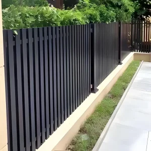 Residential Area Aluminum Alloy Heat Eco Friendly Weather Resistant Powder Coated Luxury Art Privacy Anti Peeping Fence