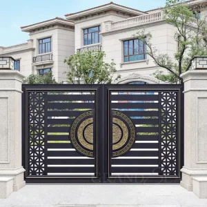 Residential Automatic Wrought Iron Gate
