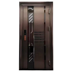Residential Main Front Entry Metal Doors Modern Design Steel Door Steel Security Door
