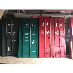 Restaurant Entrance Metal Door for Rooms