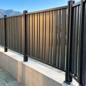 River Course Landscape Guardrail with Waterproof and Corrosion resistant Decorative Metal Railings
