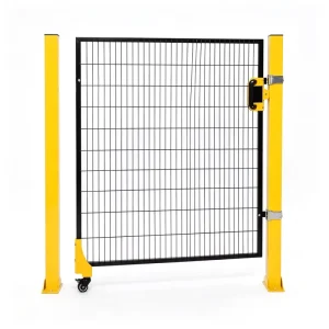 Robot Safety Guarding Steel Folding Door Gate Fence Commercial Use Easily Assembled Eco Friendly Customized Color Rodent Proof